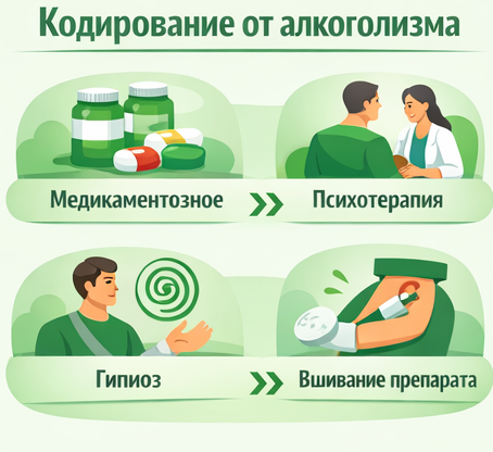 кодирование от алкоголизма в Энгельсе Санати